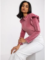 Halenka DHJ BZ 6533B.85 tmavě růžová Halenka DHJ BZ 6533B.85 tmavě růžová