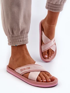 Dámské pantofle Big Star Růžové