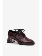 Polobotky na podpatku  model 218695 Step in style