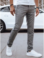 Pánské volnočasové kalhoty tmavě šedé FashionStreet UX4403