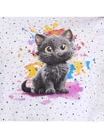 Dámské pyžamo 053/299 Black cat - CORNETTE