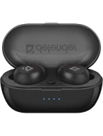 DEFENDER BEZDRÁTOVÁ SLUCHÁTKA S MIKROFONEM "TWS" TWINS 638 ČERNÁ 63638