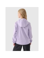 Dívčí softshellová větruodolná bunda 4F Junior 4FJWAW24TSOFF261-51S s membránou neodry 5000