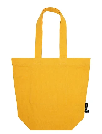 Neutral O 90053 Taška z bio fairtrade bavlny se zipem 77.0053 okay orange