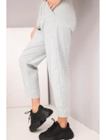 Kalhoty s kapsami Summer Punto šedý melír
