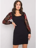 Šaty RV SK 7347.03X černá Šaty RV SK 7347.03X černá