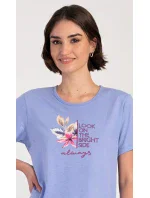 Dámská noční košile s krátkým rukávem Elizabeth Dámská noční košile s krátkým rukávem Elizabeth