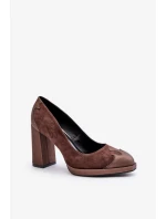 Lodičky na sloupku model 201728 Step in style Lodičky na sloupku model 201728 Step in style