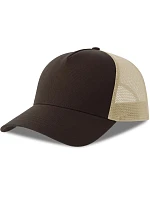 Atlantis Headwear Rapper Cotton-S 5 panelová Trucker kšiltovka 33.0260 brown/stone