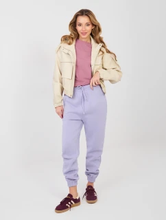 Tepláky CLM DR 1107.98 světle fialové