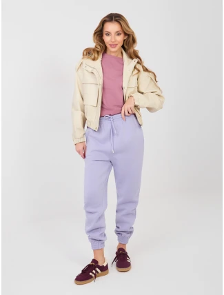 Tepláky CLM DR 1107.98 světle fialové