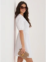 Šaty MI SK 3429.09 bílé