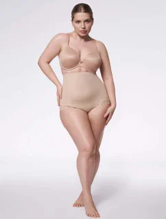 Figs 141 Mesh High-Waist Panty Natural - Julimex