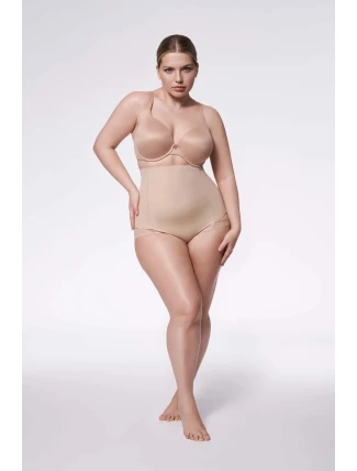 Figs 141 Mesh High-Waist Panty Natural - Julimex Figs 141 Mesh High-Waist Panty Natural - Julimex