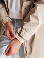 Dámská přechodná bunda parka FERIPARKA tmavě béžová FashionStreet TY4876 Dámská přechodná bunda parka FERIPARKA tmavě béžová FashionStreet TY4876