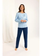 Pyžamo Regina 705 long/r M-XL Z25/26 dámské Pyžamo Regina 705 long/r M-XL Z25/26 dámské