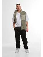 Build your Brand BY 407 Unisex fleeceová vesta "Bonded Sherpa" 56.0407 pale olive Build your Brand BY 407 Unisex fleeceová vesta "Bonded Sherpa" 56.0407 pale olive