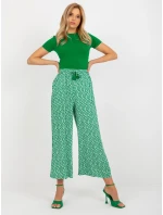 Kalhoty D73770R62237A zelená Kalhoty D73770R62237A zelená