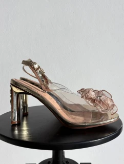 Sandály na podpatku model 225149 Step in style