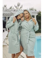 Dámský župan Karina mint - ITALIAN FASHION
