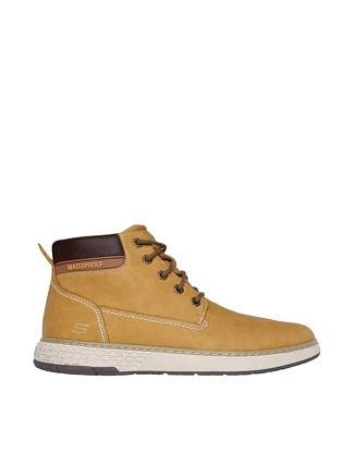 Pánské boty Skechers Garlan Deno béžové 205235 WTN