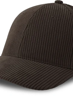 Atlantis Headwear Cordy-S 6 panelová manšestrová kšiltovka 33.0226 brown