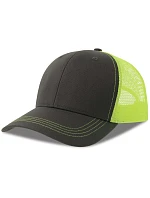 Atlantis Headwear Sonic-S 6 panelová Trucker kšiltovka 33.0259 dark grey/yellow fluo Atlantis Headwear Sonic-S 6 panelová Trucker kšiltovka 33.0259 dark grey/yellow fluo