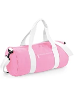 BagBase BG 140 Kulatá sportovní taška 52.0140 classic pink/white