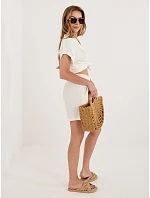 Šortky D60103M62612KA1 bílé