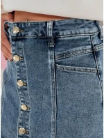 Dámská džínová sukně-šortky JANOSANNA modrá FashionStreet SY0488 Dámská džínová sukně-šortky JANOSANNA modrá FashionStreet SY0488