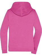 Daiber JN 755 Dámská mikina s kapucí 02.0755 pink