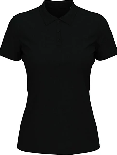Stedman Lux Polo Women Dámské piqué polo "Lux" 05.9160 black opal