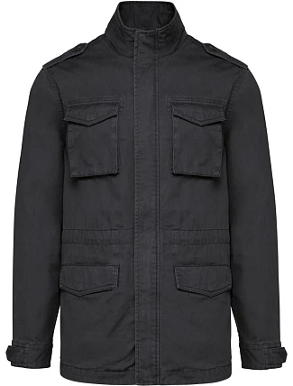 Kariban K 6164 Pánská bunda Safari 20.6164 washed black Kariban K 6164 Pánská bunda Safari 20.6164 washed black