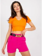 Šortky DHJ SN 13186 1.70 fuchsií