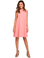 Stylove Šaty S157 Salmon Pink