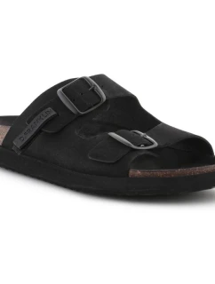 D.Franklin Vibe Sandály Žabky s přezkou DFSH407001-BLAC