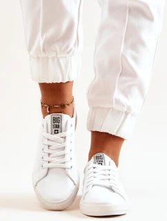 Kožená tenisová obuv Big Star JJ274311 Bílé