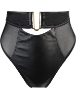Spodní díl bikin s vysokým sedem V-10576 černý - Axami
