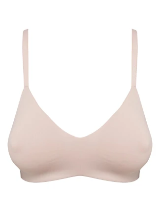 Dámská nevyztužená podprsenka Unlined Triangle QF4777E - Calvin Klein