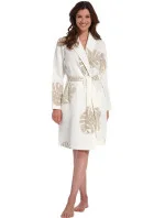 Dámský župan 70231-146-0 béžová-potisk - Pastunette Dámský župan 70231-146-0 béžová-potisk - Pastunette