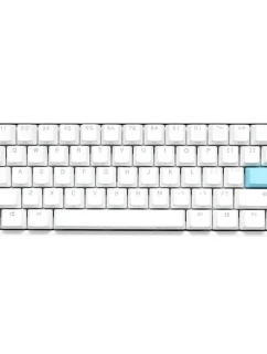 Ducky DKON2061ST Herní klávesnice USB QWERTZ německá bílá