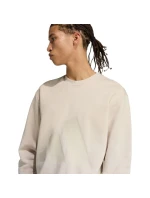 Pánské tepláky adidas Sportswear Big Logo Fleece Colorblock béžové JX5572