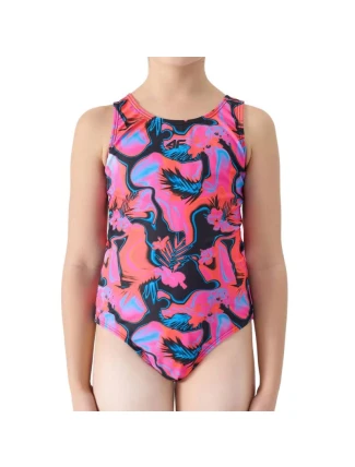 Dívčí jednodílné plavky 4F JUNIOR 4FJWSS25USWSF093-90A Dívčí jednodílné plavky 4F JUNIOR 4FJWSS25USWSF093-90A