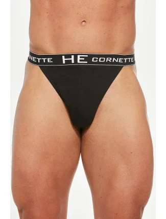 Cornette String High Emotion barva:černá