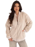 Mikina LK BL 510136.89 světle béžová Mikina LK BL 510136.89 světle béžová