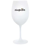 VÍNOPIČKA - bílá sklenice na víno 350 ml VÍNOPIČKA - bílá sklenice na víno 350 ml