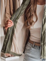 Dámská přechodná prošívaná bunda MARISSIA zelená FashionStreet TY4852