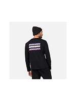 Pánské tričko ROSSIGNOL Long Sleeve Tee, černé