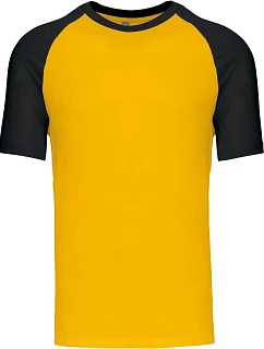 Kariban K 330 Baseballové tričko 20.K330 yellow/black