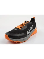 Aku pánské outdoorové trekové boty Aira pohodlné turistické černé šedé oranžové